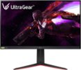 LG - UltraGear 32” Nano IPS QHD 1-ms G-SYNC Compatible Monitor with HDR - Black