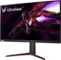 Left Zoom. LG - UltraGear 32” Nano IPS QHD 1-ms G-SYNC Compatible Monitor with HDR - Black.