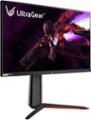 Angle Zoom. LG - UltraGear 27” Nano IPS QHD 1-ms G-SYNC Compatible Monitor with HDR - Black.