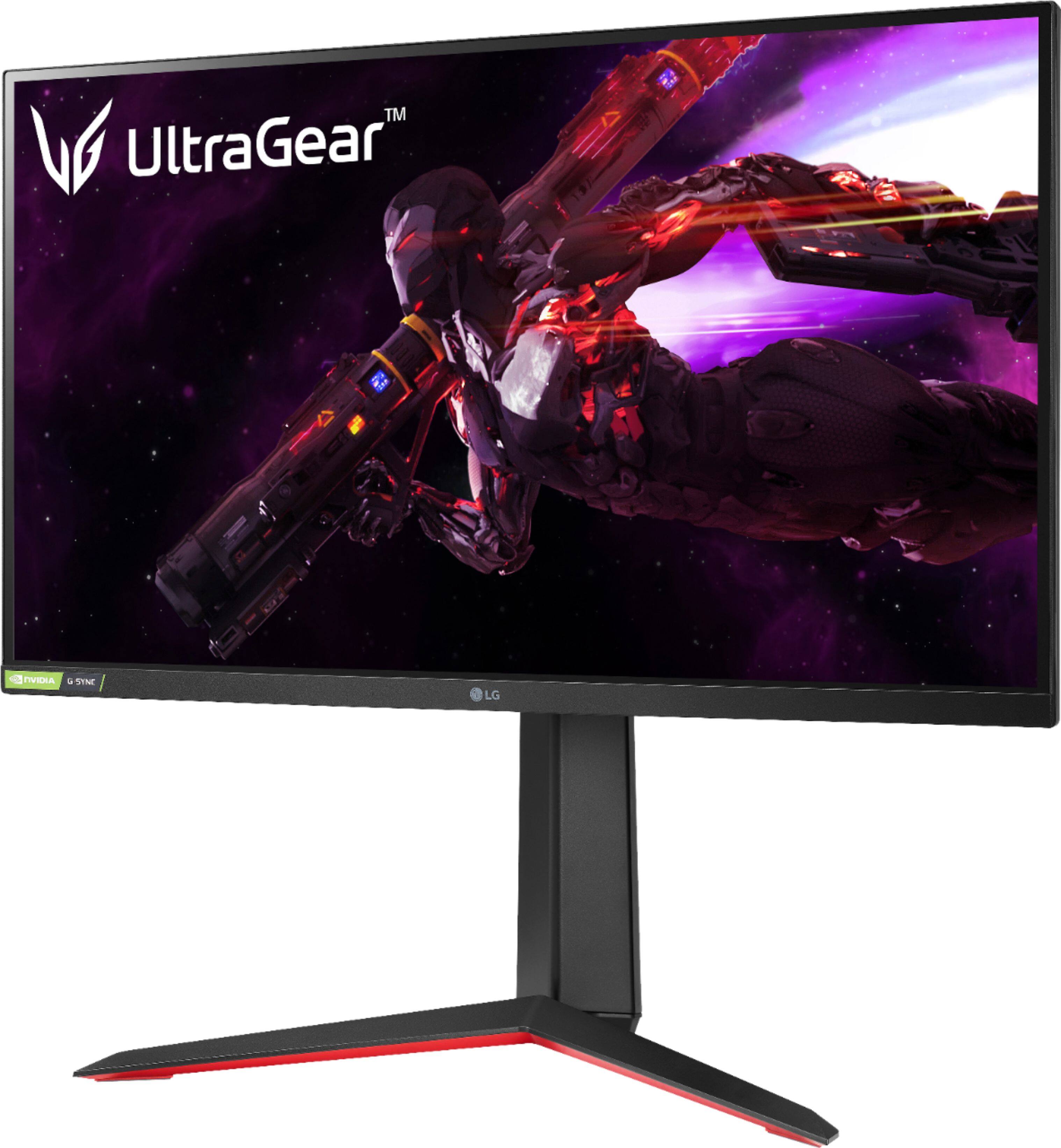 LG UltraGear 27” Nano IPS QHD 1 ms G SYNC Compatible Monitor with 