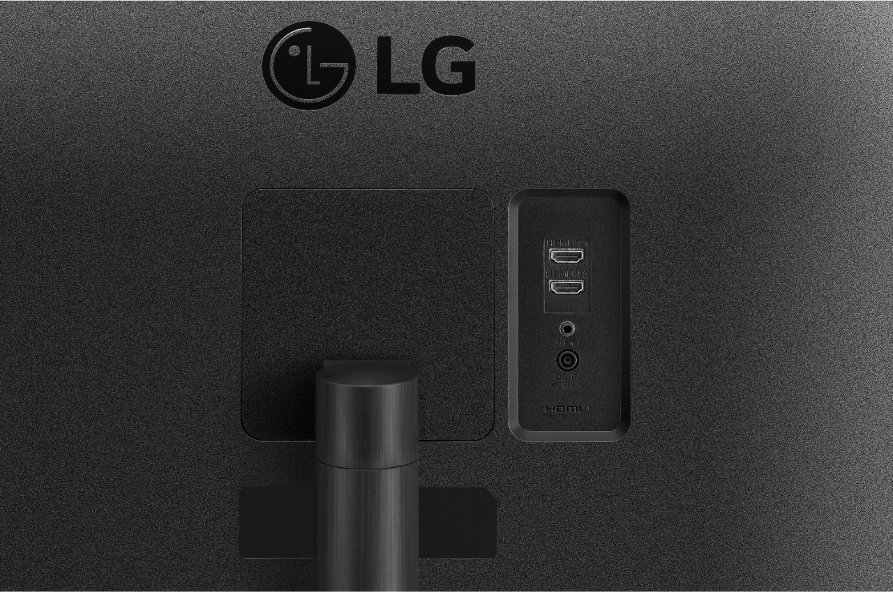 Back View: LG - 29” HDR10 IPS Full HD UltraWide Monitor - Black