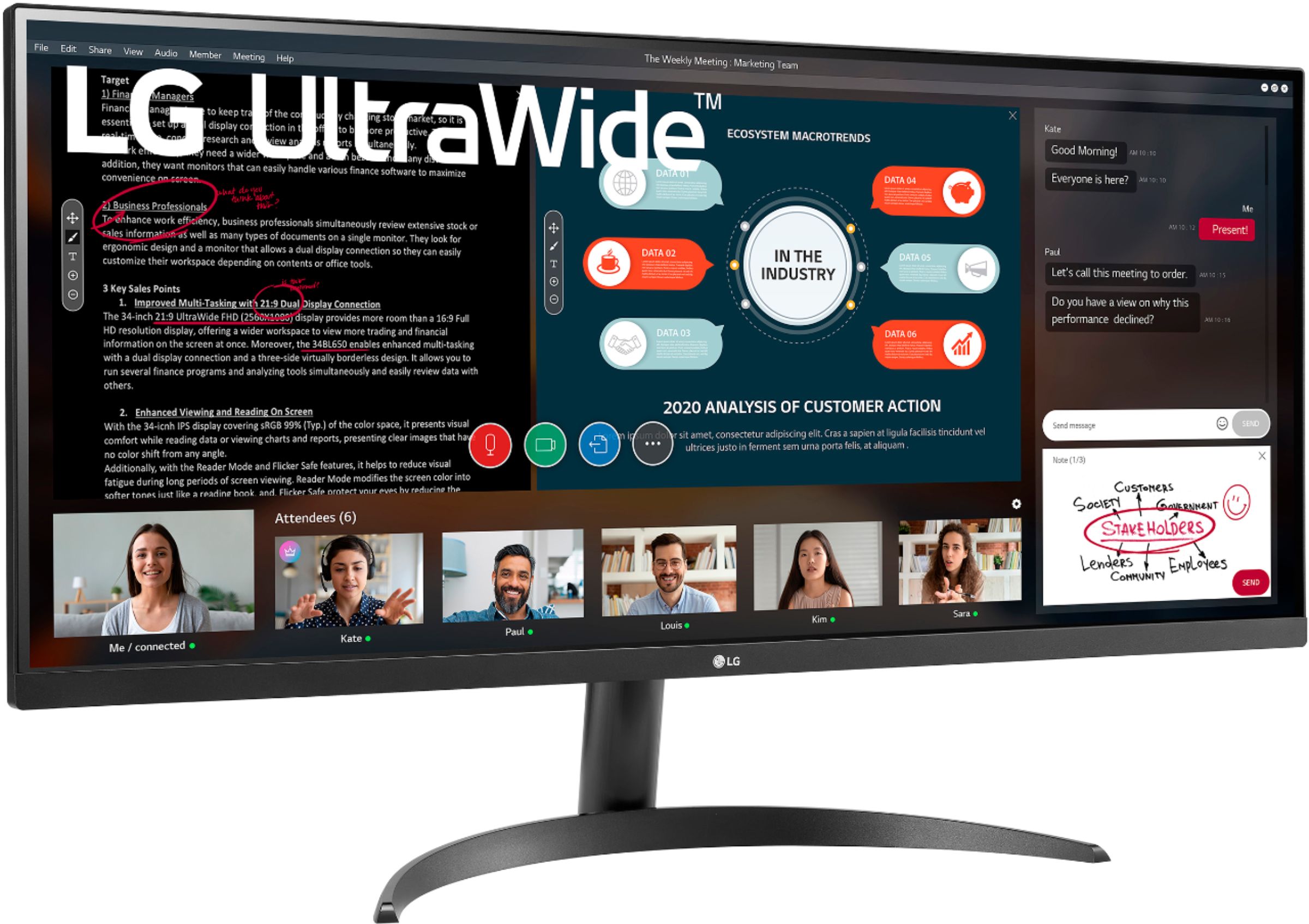 Upgrade Your Workspace: LG's 34-Inch IPS Ultrawide Monitor Is Only $460