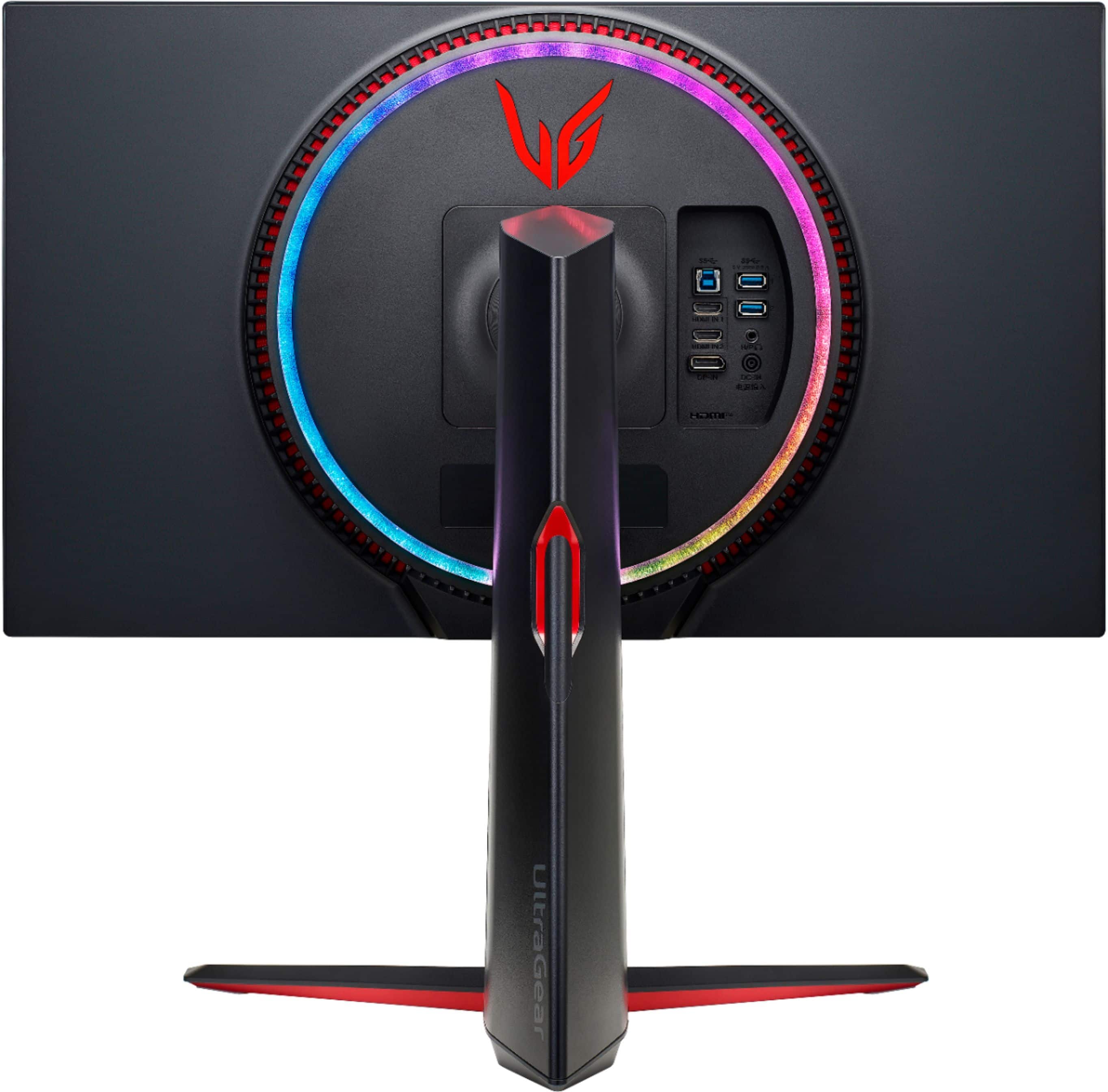 Alt View Zoom 13. LG - UltraGear 27" IPS UHD 1-ms FreeSync and G-SYNC Compatible Monitor - Black.