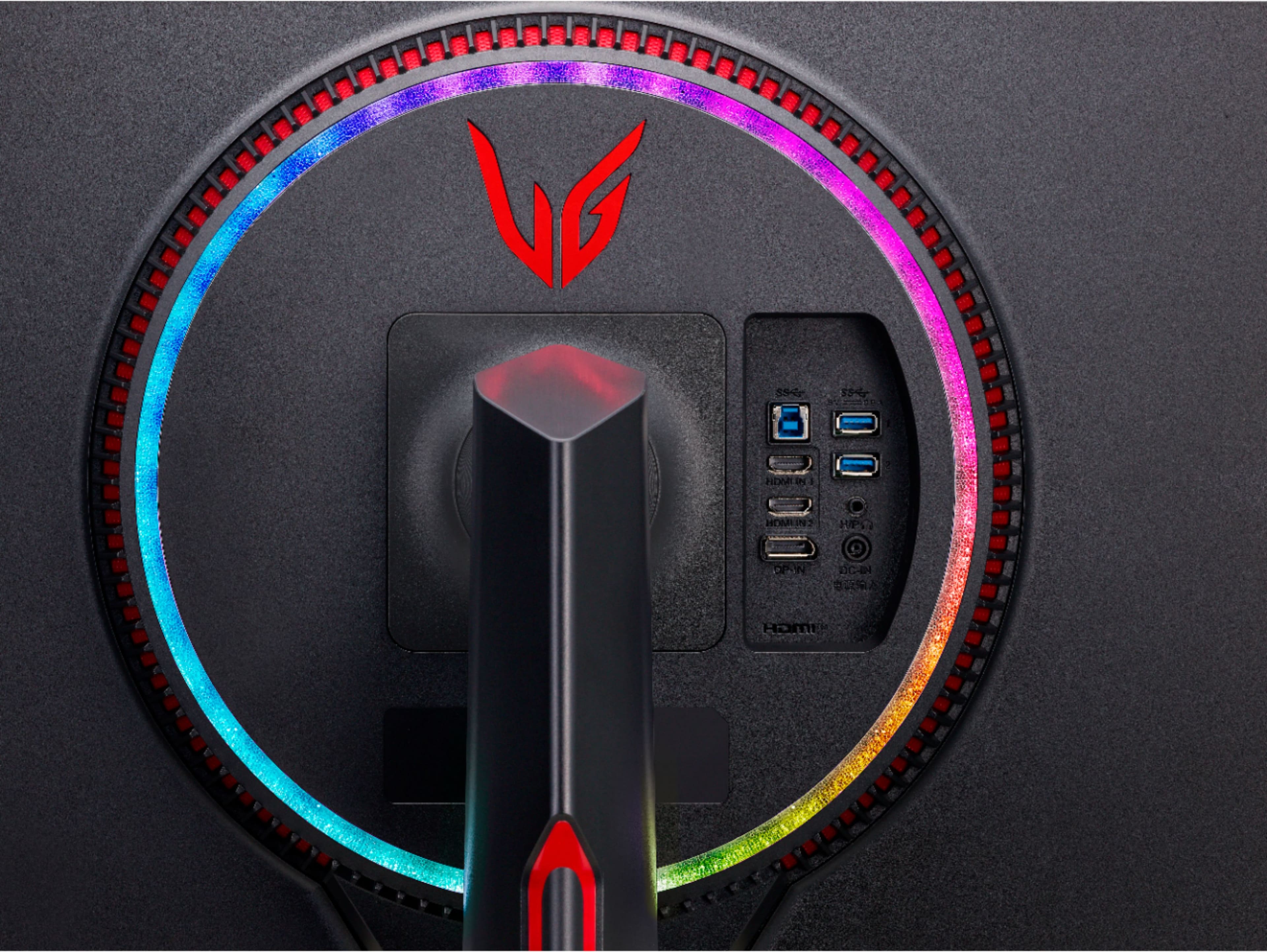 Alt View 14. LG - UltraGear 27" IPS UHD 1-ms FreeSync and G-SYNC Compatible Monitor - Black.