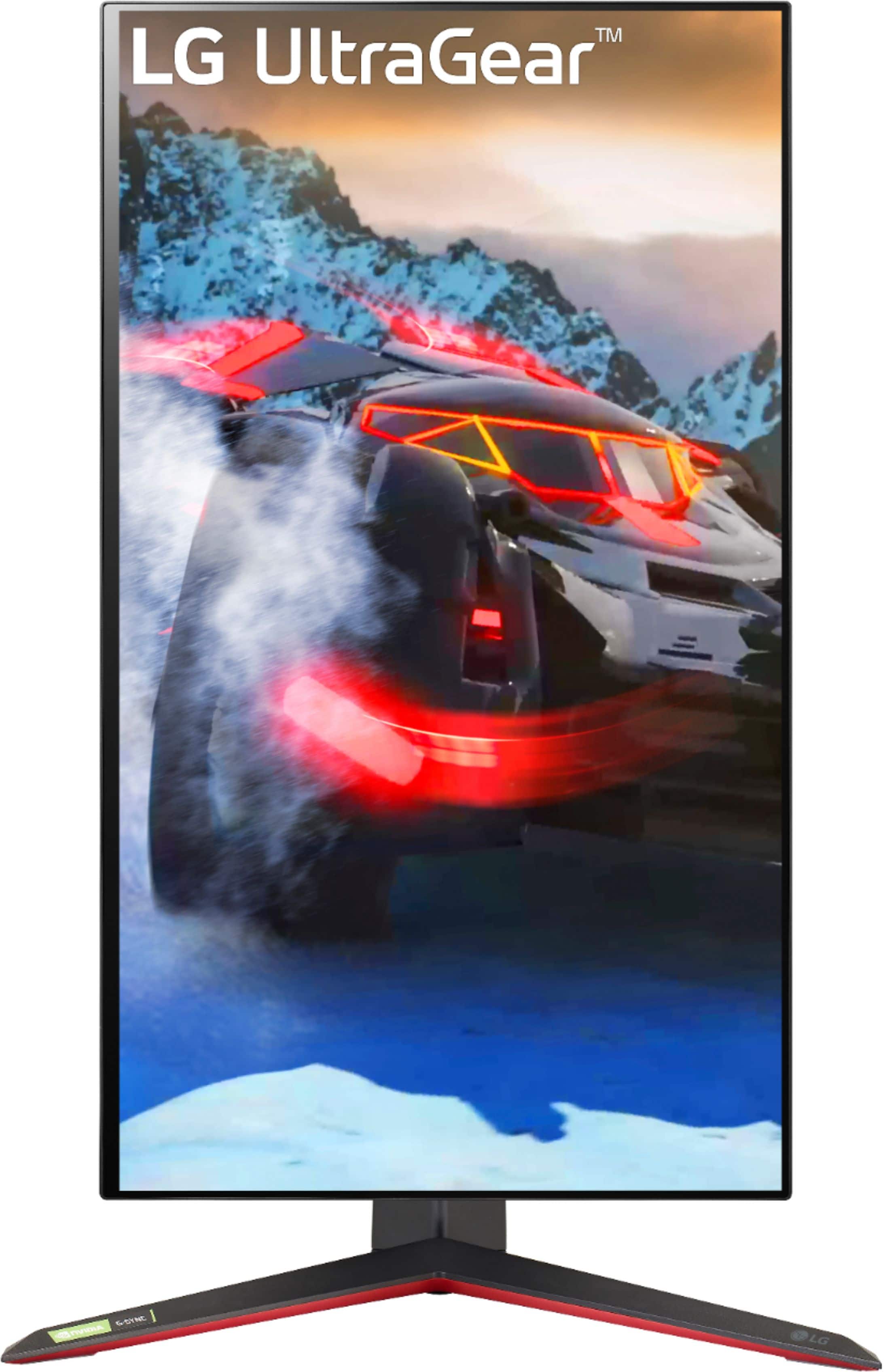 Alt View 16. LG - UltraGear 27" IPS UHD 1-ms FreeSync and G-SYNC Compatible Monitor - Black.