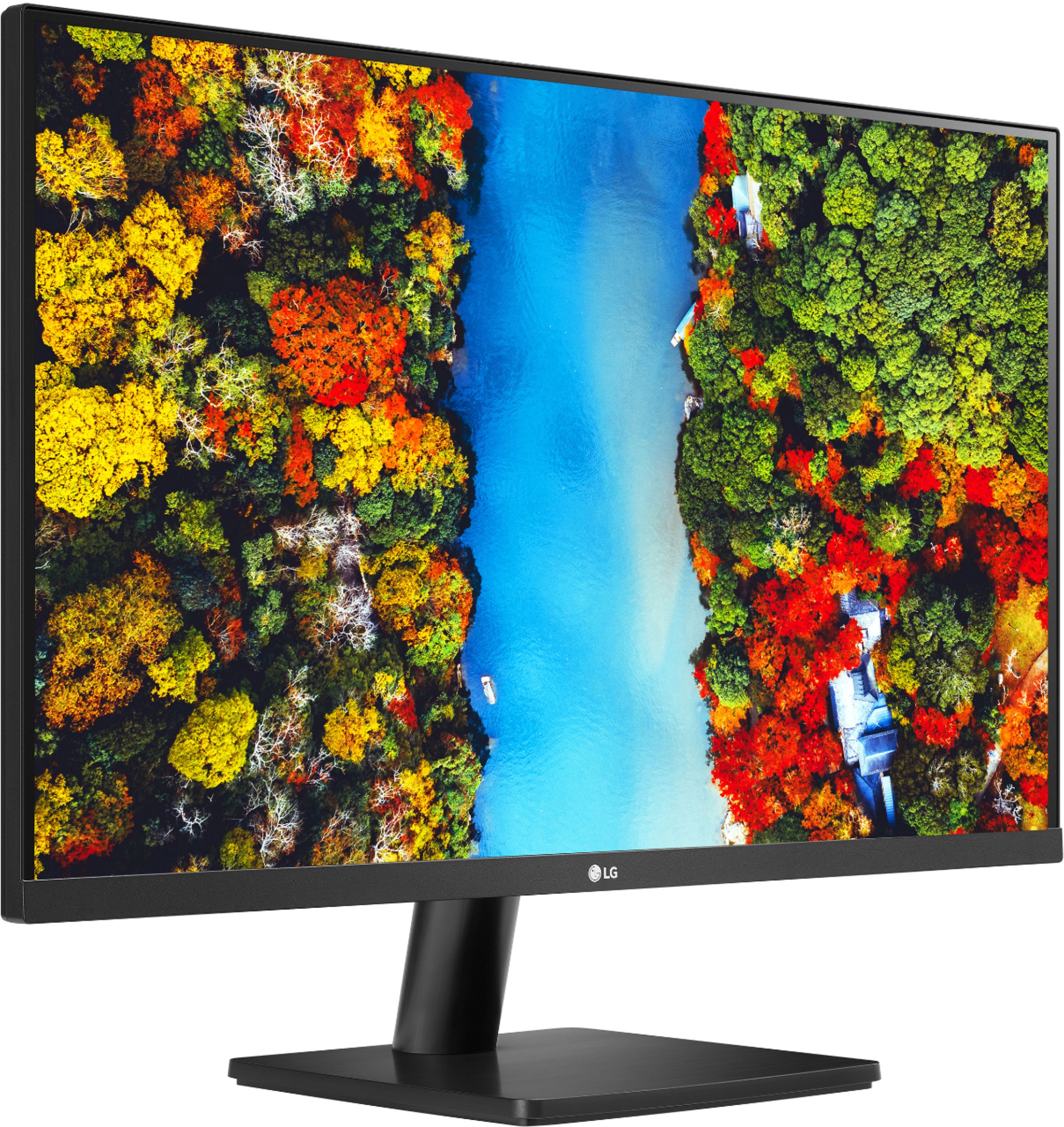 hond Mus emotioneel LG 27" Full HD IPS Monitor with AMD FreeSync and a 3-Side Virtually  Borderless Design Black 27MP500-B.AUS - Best Buy