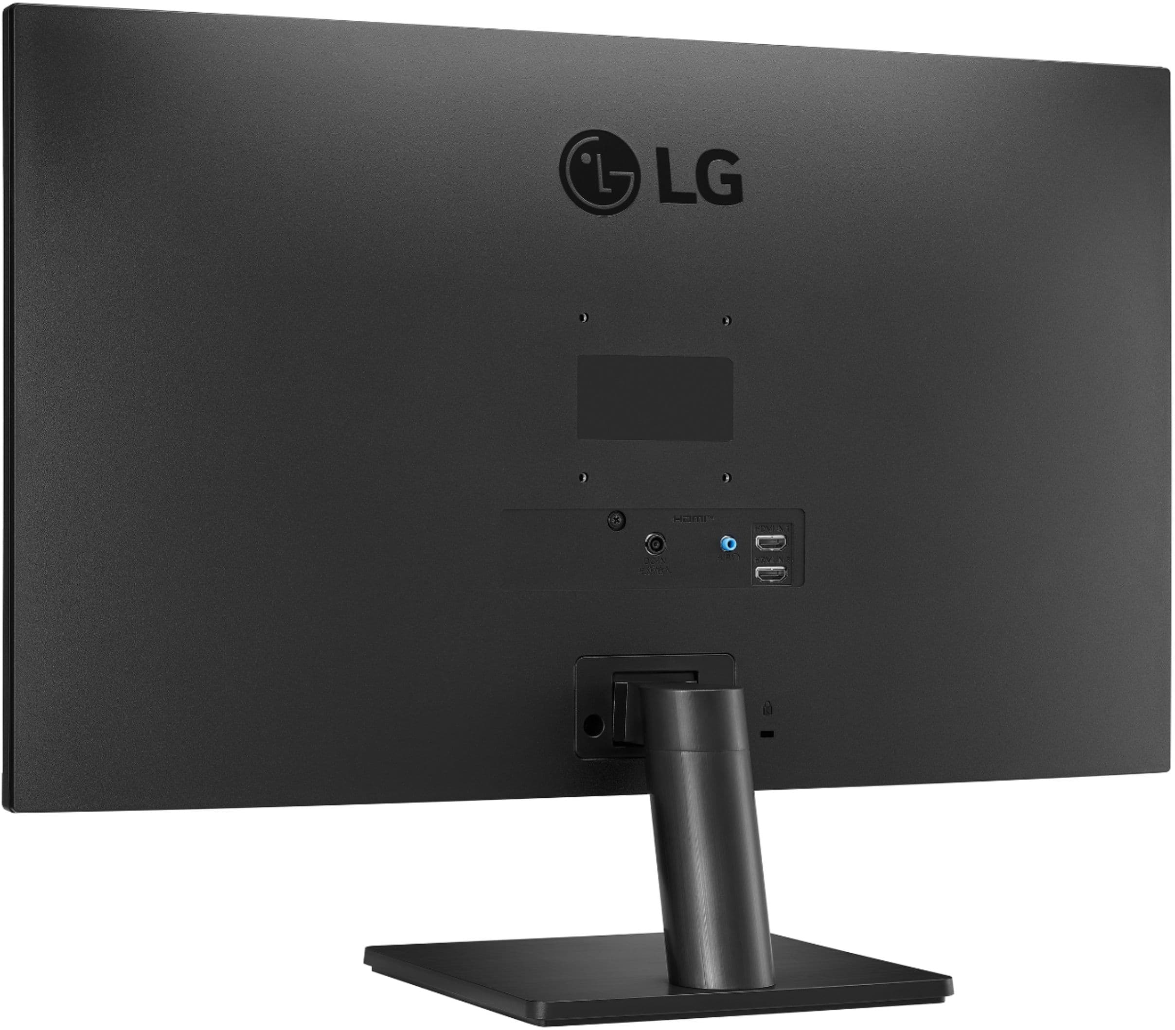 LG 27 Full HD IPS Computer Monitor, AMD FreeSync, 3-Side Virtually  Borderless Design - Black