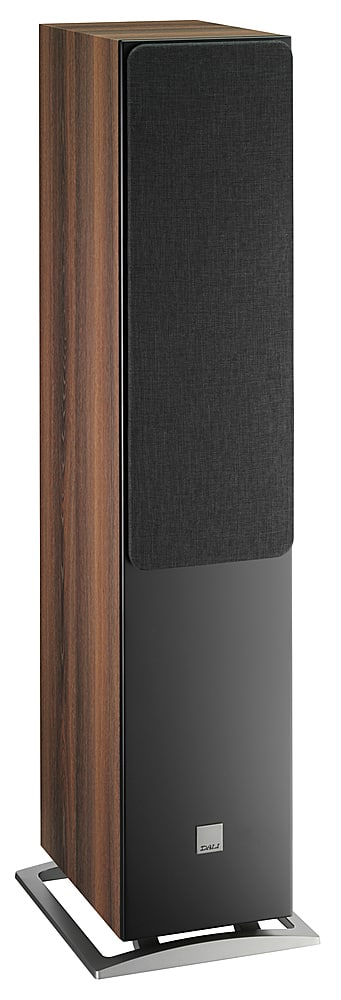 Front Zoom. DALI - Oberon 7 Floorstanding Speaker (Each) - Dark Walnut.