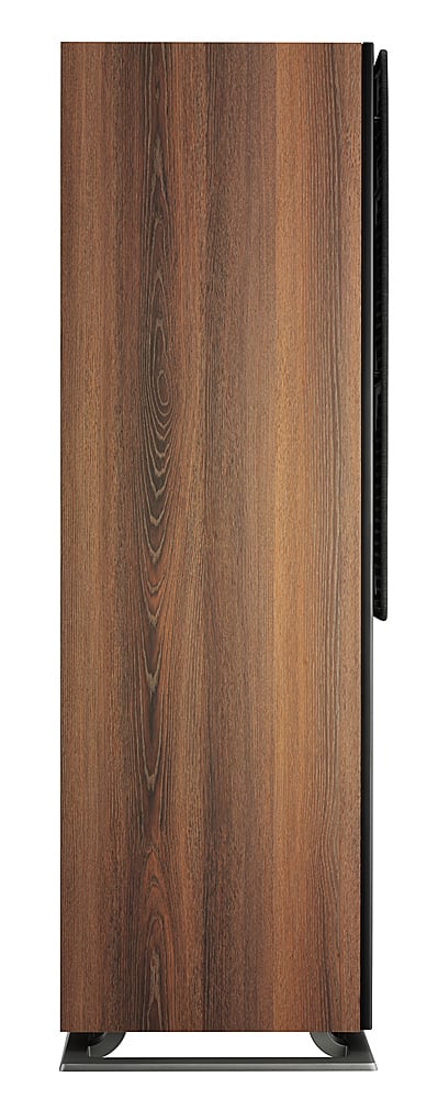 Left View: DALI - Oberon 7 Floorstanding Speaker (Each) - Dark Walnut