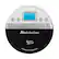 Angle. Studebaker - Joggable Personal CD Player with Wireless FM Transmission and FM PLL Radio - Black/White.