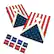 Alt View 11. Triumph - Outdoor Tournament Moisture Resistant Patriotic Bean Bag Toss Game Set.