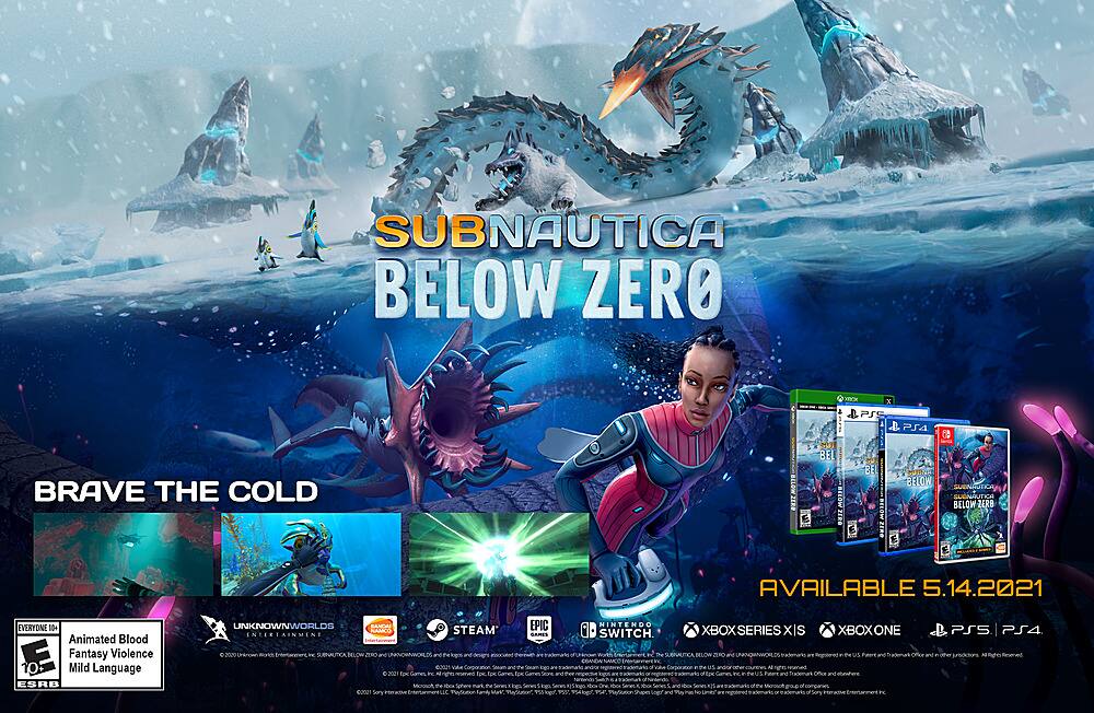Left. BANDAI NAMCO Entertainment - Subnautica: Below Zero.