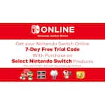 Nintendo switch online 7 day trial code deals