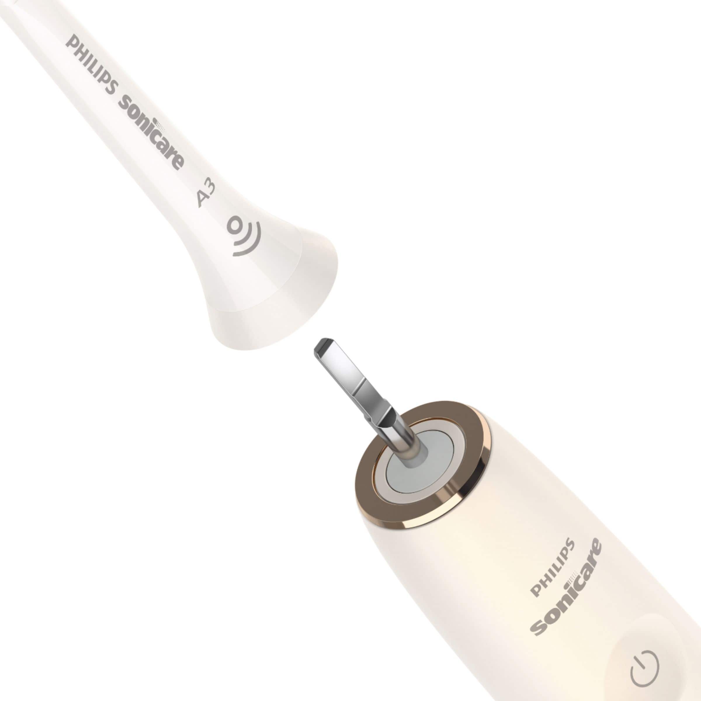 Alt View 17. Philips Sonicare - 9900 Prestige Rechargeable Electric Toothbrush with SenseIQ - Champagne.