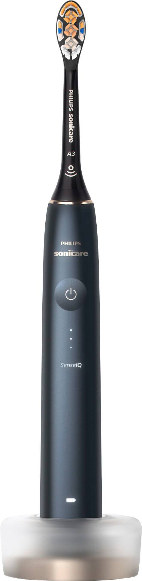 Alt View 29. Philips Sonicare - 9900 Prestige Rechargeable Electric Toothbrush with SenseIQ - Midnight.