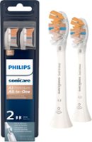 Philips Sonicare - Premium All-in-One (A3) Replacement Toothbrush Heads, (2-pack) - White - Angle_Zoom