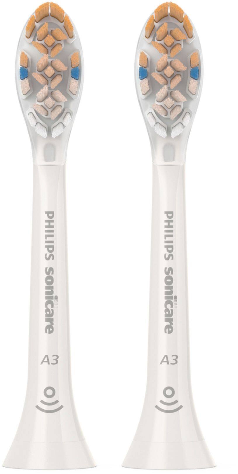 Philips Sonicare - Premium All-in-One (A3) Replacement Toothbrush Heads, (2-pack) - White