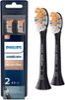 Philips Sonicare - Premium All-in-One (A3) Replacement Toothbrush Heads, (2-pack) - Black