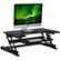 Alt View 11. Mount-It! - Wide Standing Desk Converter With Gas Spring - Black.