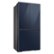 Alt View Zoom 11. Samsung - BESPOKE 23 cu. ft. 4-Door Flex French Door Counter Depth Smart Refrigerator with Customizable Panel Colors - Navy Glass.