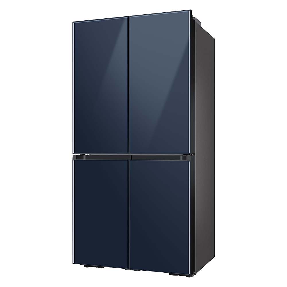 Bespoke 4-Door French Door Refrigerator (23 cu. ft.) with Beverage Center™  in Sunrise Yellow Glass Refrigerators - BNDL-1647386377979