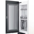 Alt View Zoom 15. Samsung - Bespoke 23 cu. ft. 4-Door Flex French Door Counter Depth Refrigerator with WiFi and Customizable panels - Custom Panel Ready.