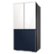 Alt View Zoom 22. Samsung - Bespoke 23 cu. ft. 4-Door Flex French Door Counter Depth Refrigerator with WiFi and Customizable panels - Custom Panel Ready.