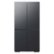 Front Zoom. Samsung - Bespoke 23 cu. ft. 4-Door Flex French Door Counter Depth Refrigerator with WiFi and Customizable Panel Colors - Matte black steel.