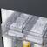 Alt View 17. Samsung - BESPOKE 23 cu. ft. 4-Door Flex French Door Counter Depth Smart Refrigerator with Customizable Panel Colors - Matte Black Steel.