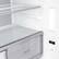 Alt View 19. Samsung - BESPOKE 23 cu. ft. 4-Door Flex French Door Counter Depth Smart Refrigerator with Customizable Panel Colors - Matte Black Steel.