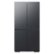 Front Zoom. Samsung - BESPOKE 29 cu. ft. 4-Door Flex™ French Door Refrigerator with WiFi and Customizable Panel Colors - Matte black steel.