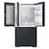 Alt View 13. Samsung - BESPOKE 29 cu. ft. 4-Door Flex French Door Smart Refrigerator with Customizable Panel Colors - Matte Black Steel.