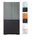 Front. Samsung - BESPOKE 29 cu. ft. 4-Door Flex French Door Smart Refrigerator with Customizable Panels (panels sold separately) - Custom Panel Ready.