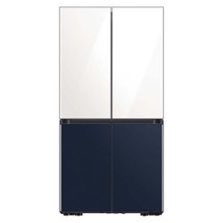 Samsung - Bespoke 29 cu. ft. 4-Door Flex French Door Refrigerator with WiFi and Customizable panels - Custom Panel Ready - Alt_View_Zoom_11