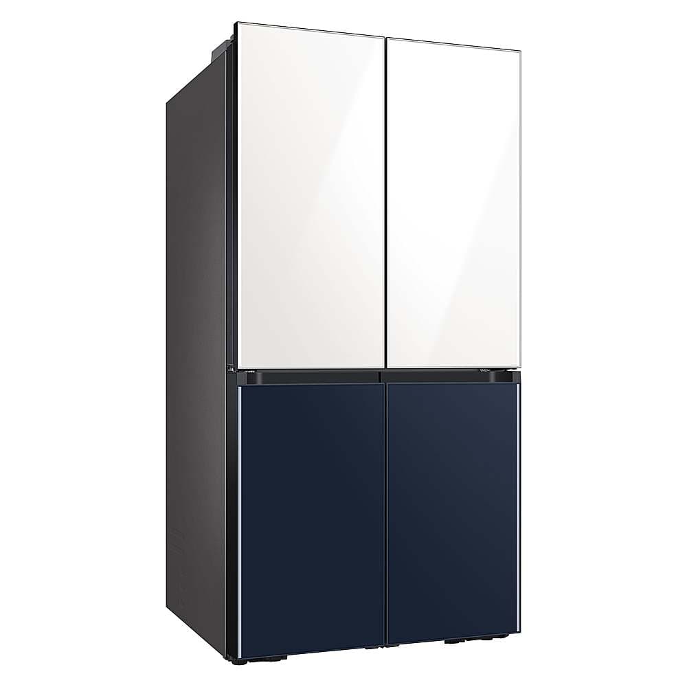 Alt View 12. Samsung - BESPOKE 29 cu. ft. 4-Door Flex French Door Smart Refrigerator with Customizable Panels (panels sold separately) - Custom Panel Ready.
