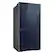 Alt View 11. Samsung - BESPOKE 29 cu. ft. 4-Door Flex French Door Smart Refrigerator with Customizable Panel Colors - Navy Glass.