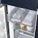 Alt View 16. Samsung - BESPOKE 29 cu. ft. 4-Door Flex French Door Smart Refrigerator with Customizable Panel Colors - Navy Glass.