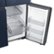 Alt View Zoom 18. Samsung - 29 cu. ft. BESPOKE 4-Door Flex™ French Door Refrigerator with WiFi and Customizable Panel Colors - Navy glass.