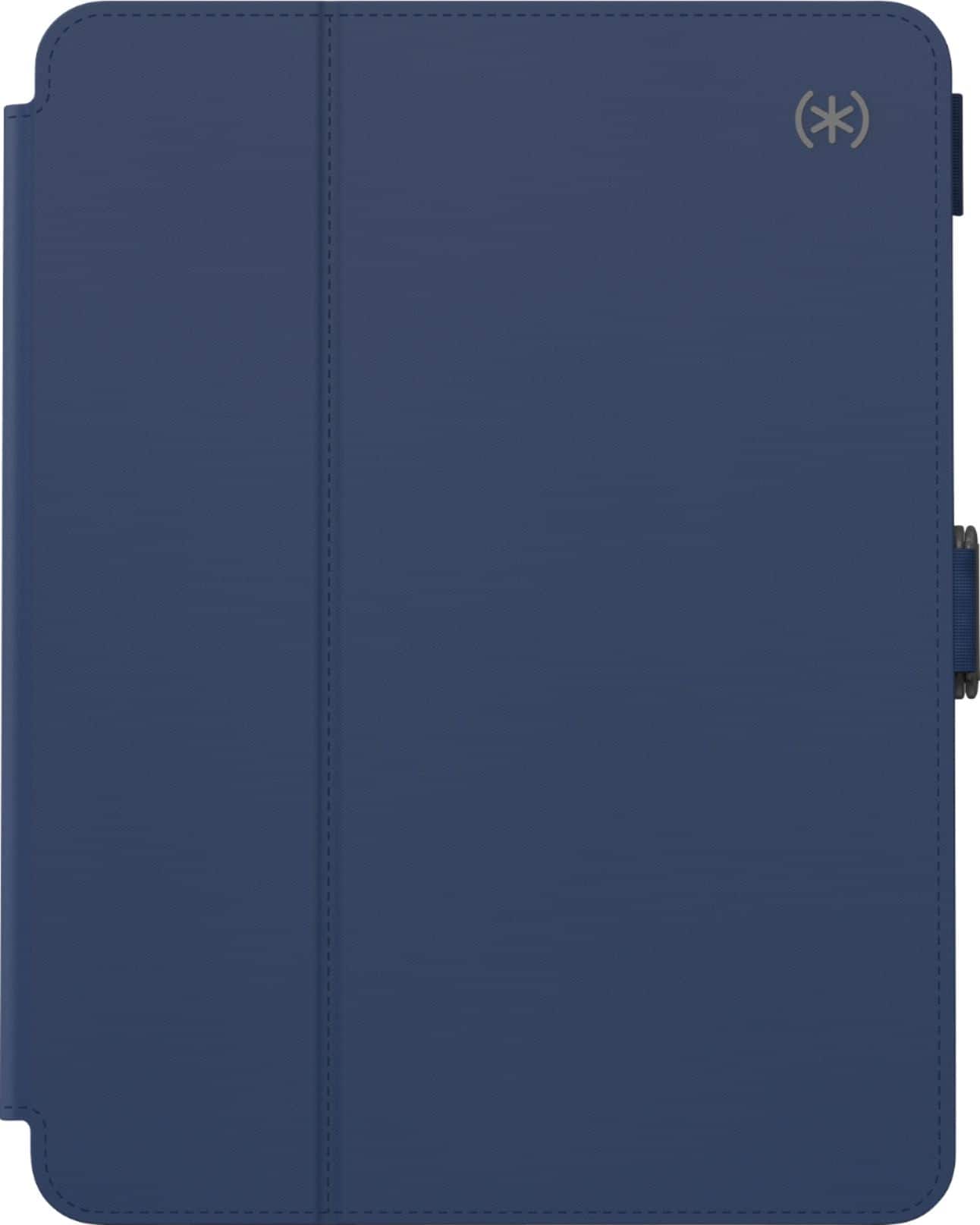 Front. Speck - Balance Folio Case w/ Microban for Apple iPad Pro 11" (2018 - 2021) & iPad Air 10.9" (2020, 2022) - Navy .
