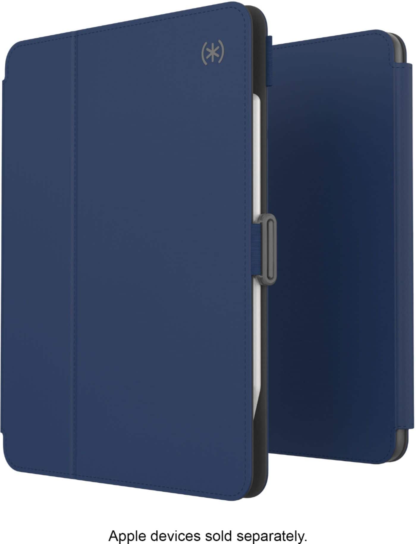 Alt View 15. Speck - Balance Folio Case w/ Microban for Apple iPad Pro 11" (2018 - 2021) & iPad Air 10.9" (2020, 2022) - Navy .