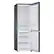 Alt View 15. Samsung - Bespoke 12.0 cu. ft. Bottom Freezer refrigerator - Gray Glass.