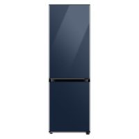 Samsung - Bespoke 12.0 cu. ft. Bottom Freezer refrigerator - Navy glass - Front_Zoom