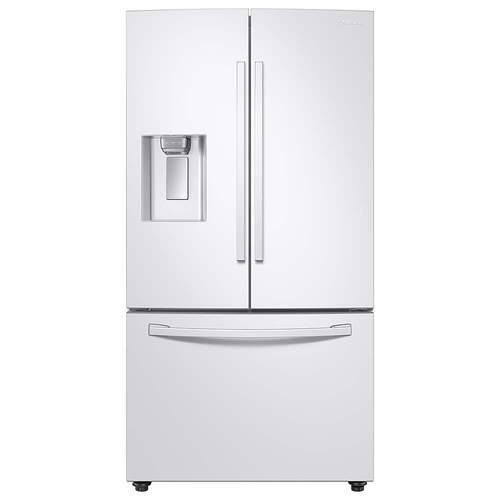 Samsung - 28 cu. ft. 3-Door French Door Refrigerator with AutoFill Water Pitcher - White