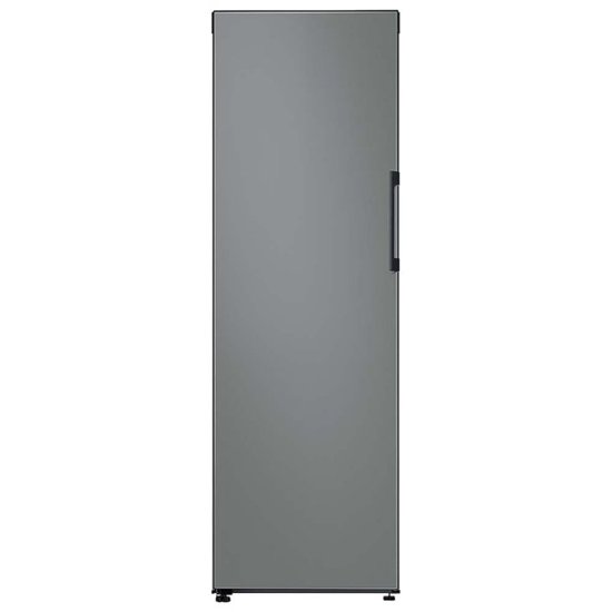 Front Zoom. Samsung - 11.4 cu. ft. BESPOKE Flex Column refrigerator - Grey Glass.