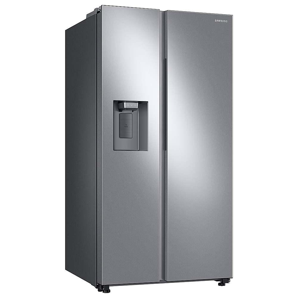 Alt View 20. Samsung - 27.4 cu. ft. Side-by-Side Smart Refrigerator with Large Capacity - Fingerprint Resistant Stainless Steel.
