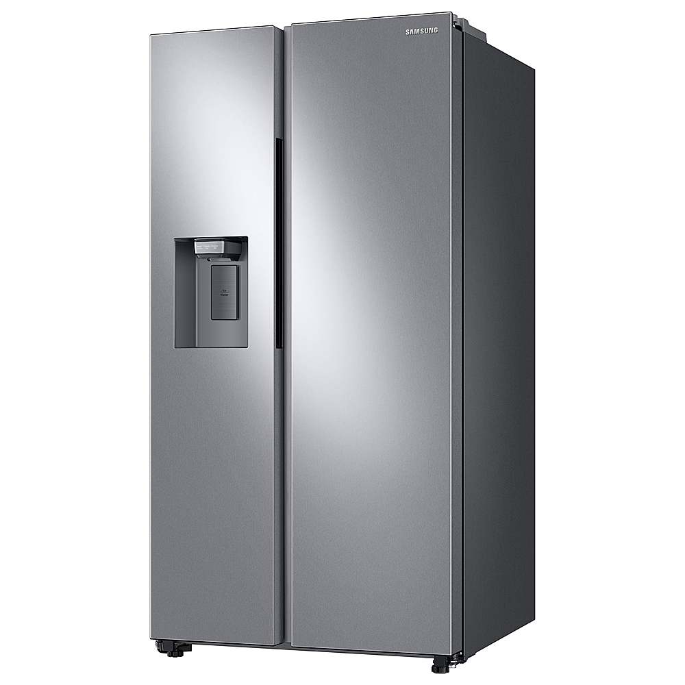 Alt View 21. Samsung - 27.4 cu. ft. Side-by-Side Smart Refrigerator with Large Capacity - Fingerprint Resistant Stainless Steel.