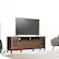 Front. Simpli Home - Artisan SOLID WOOD 72 inch Wide Transitional TV Media Stand in Russet Brown For TVs up to 80 inches - Russet Brown.