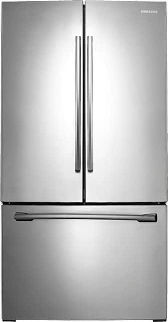 Samsung 25 5 Cu Ft French Door Refrigerator With Filtered Ice Maker Stainless Steel