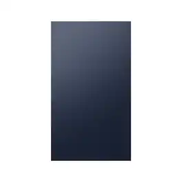 Samsung - Bespoke 4-Door Flex Refrigerator Panel - Bottom Panel - Navy Steel