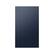 Front. Samsung - Bespoke 4-Door Flex Refrigerator Panel - Bottom Panel - Navy Steel.